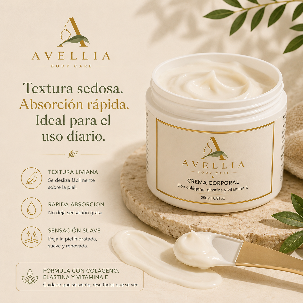 Avellia Crema Corporal Reparadora